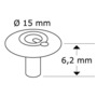 Q-CAP A/6-2 snap fastener